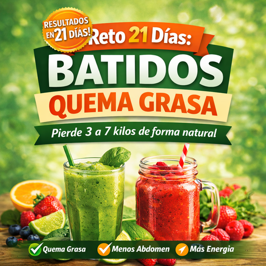 PIERDE DE 3 A 7 KILOS EN SOLO 21 DÍAS